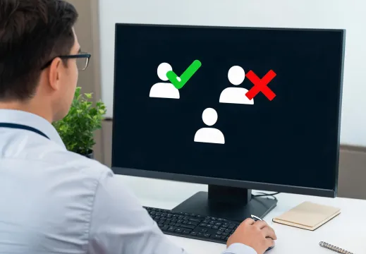SDR manager approving account matches